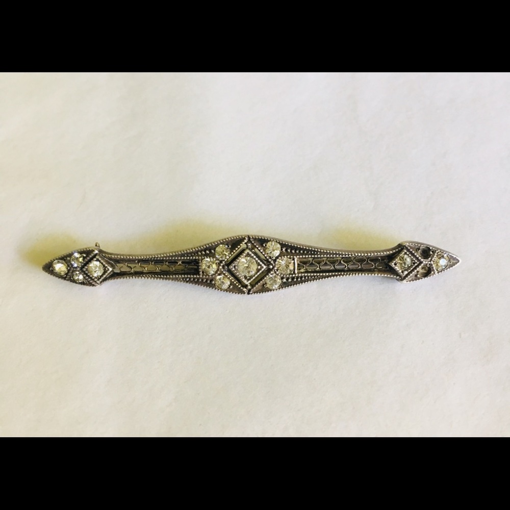 Vintage Sterling Silver Brooch